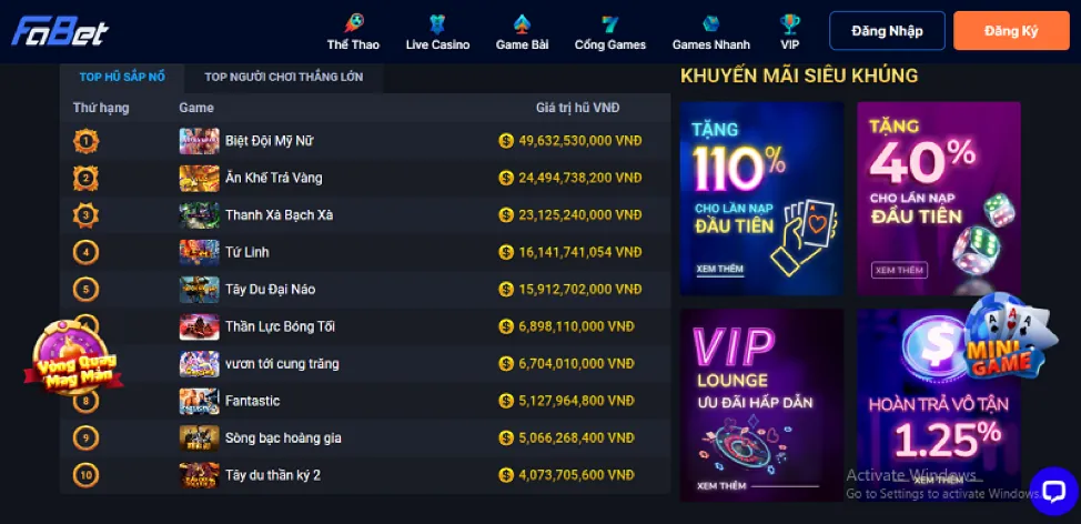 Trò chơi Sic Bo trực tuyến shbett win